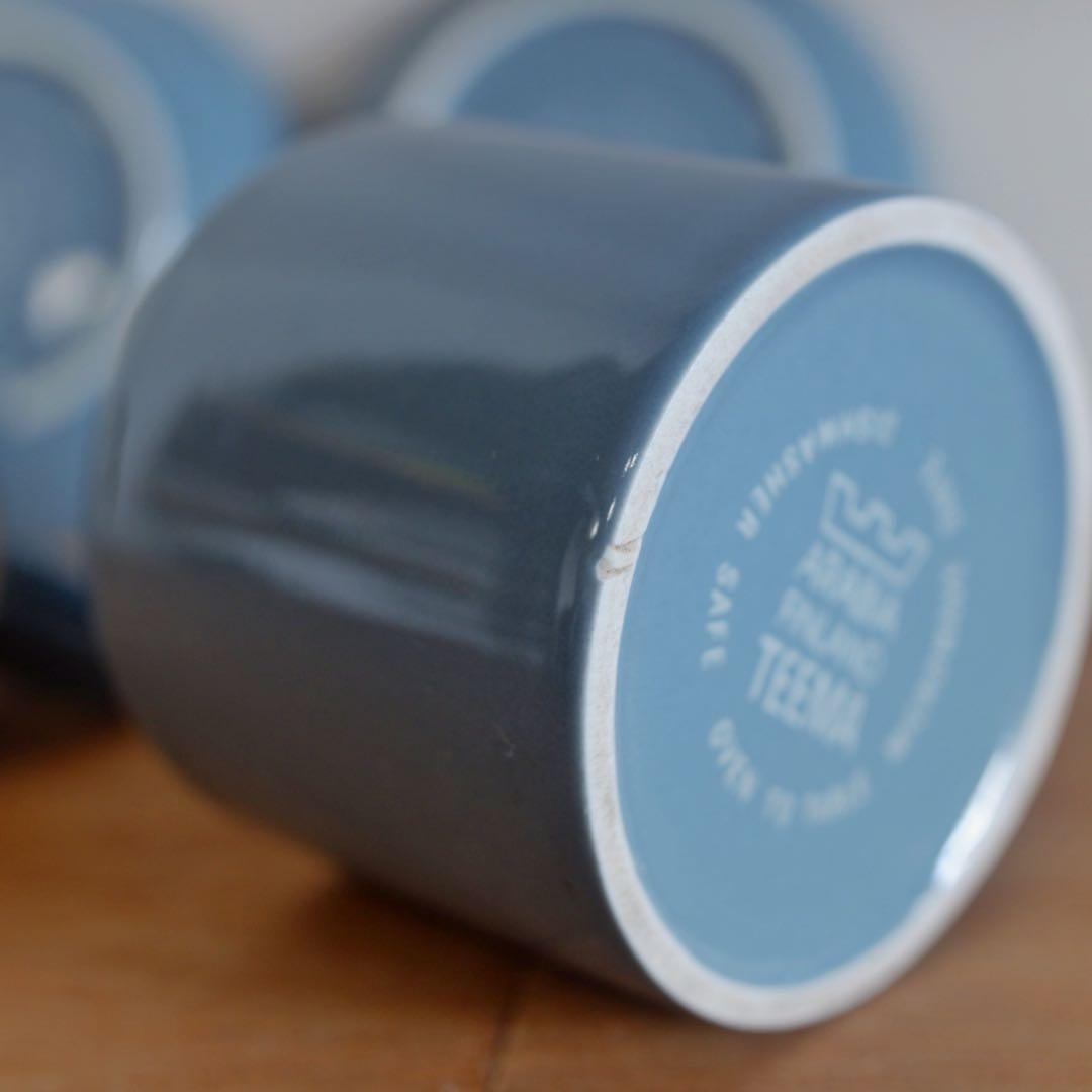 【美品】【廃盤色】ARABIA ヴィンテージ ティーマ C＆S φ7cm 2客