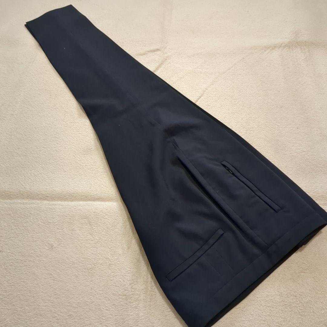 極美品 セオリー TAILER パンツスーツ セットアップ ネイビー 無地