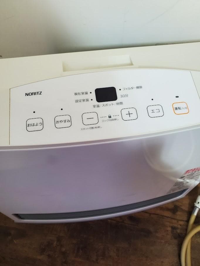 NORITZ ガスファンヒーター 都市ガス　GFH−4005S NORITZ
