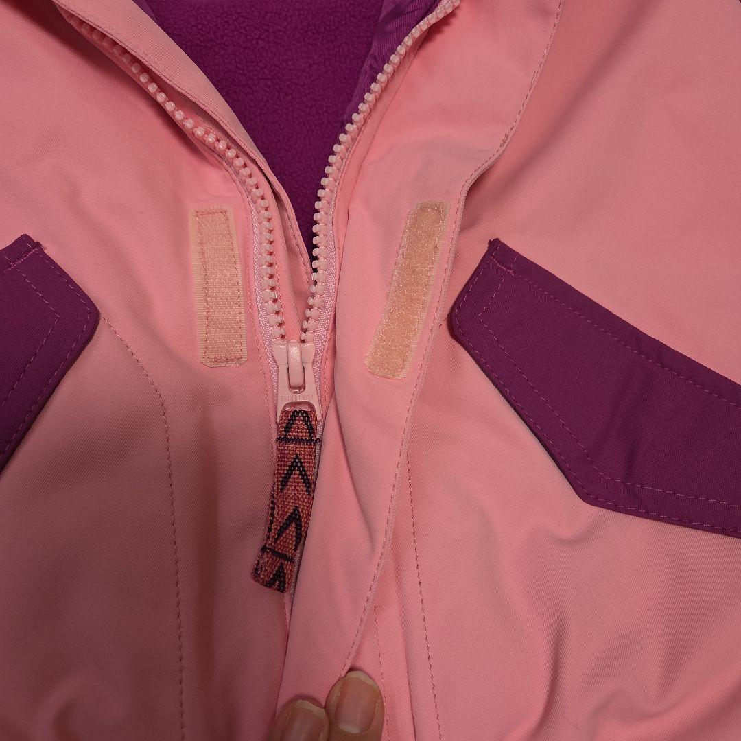 BURTON　バートン　子どもスノーボードスキーウェア　ピンク紫　100 110