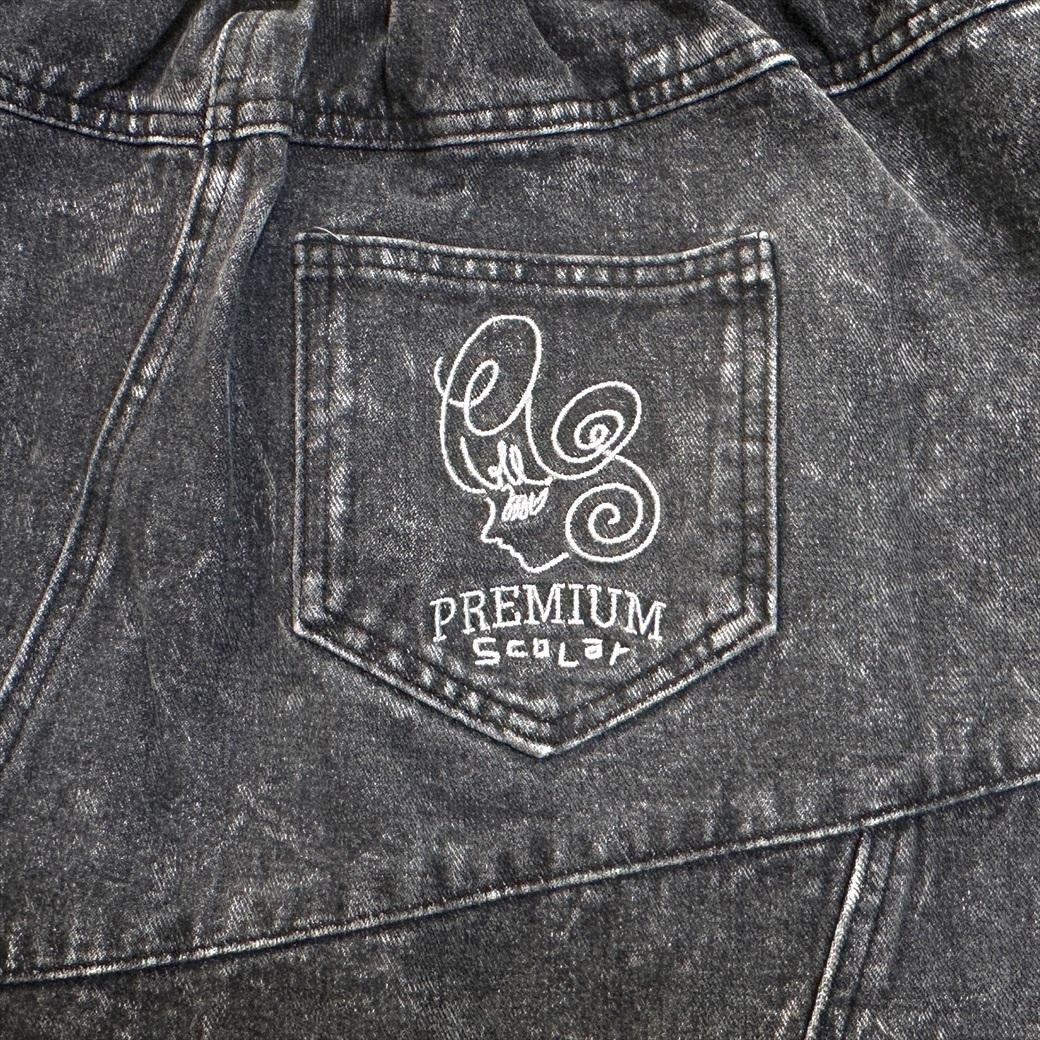 【ScoLar】スカート&バイカラー裏起毛プルオーバー ＆ワンピース３点