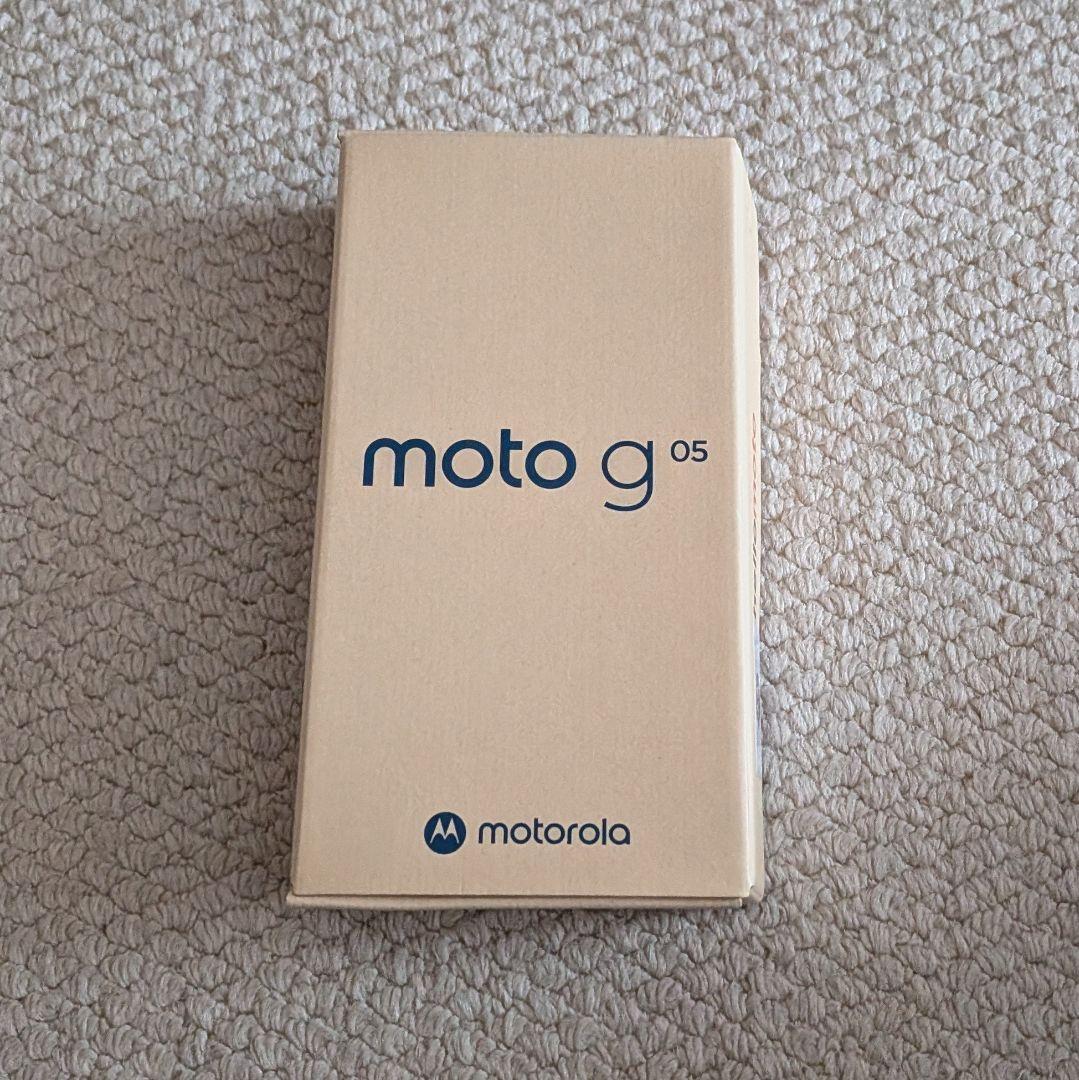 【未使用に近い】 Motorola g05 (Android 15) 値下げ不可