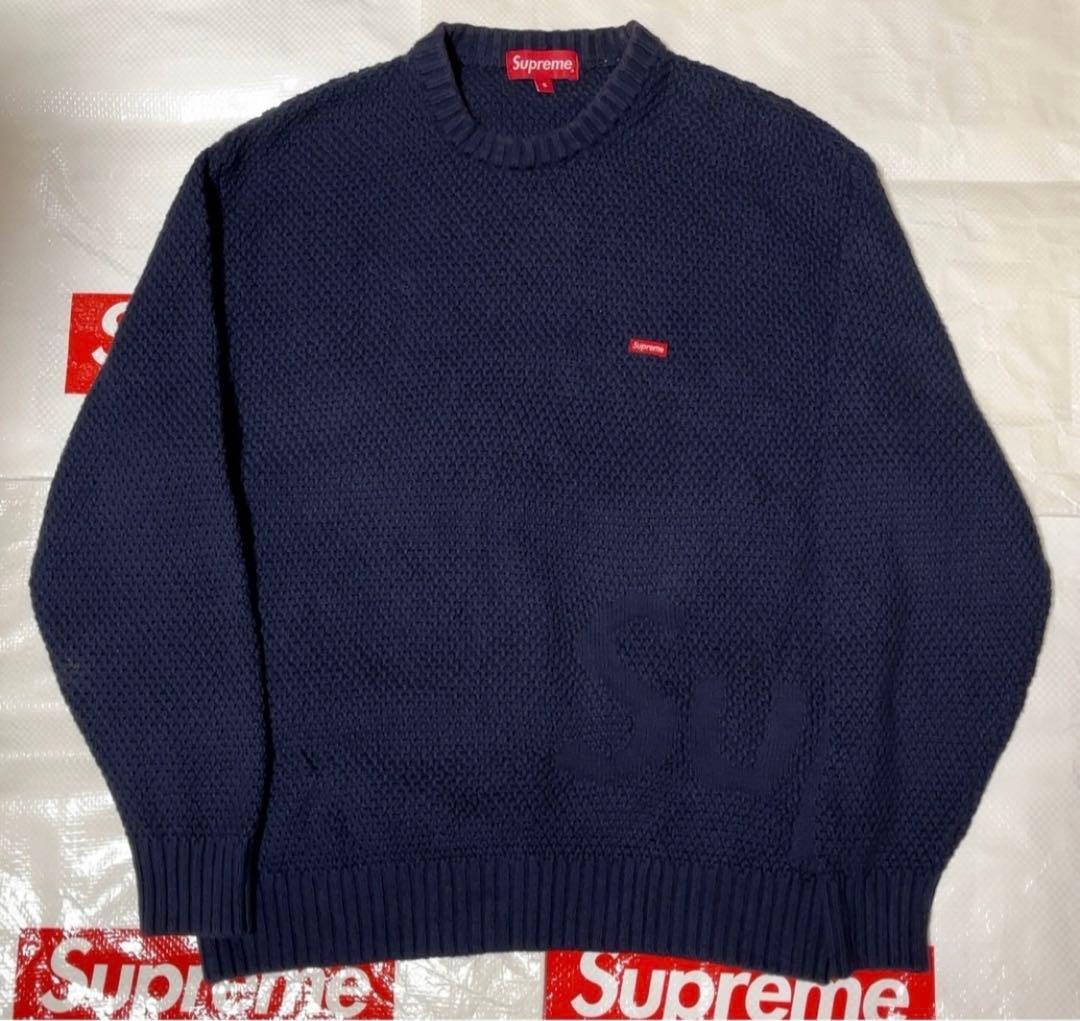 限定Supreme Textured Small Box Sweater
