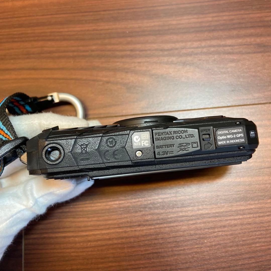 PENTAX 防水 デジカメ Optio WG-2 ほぼ新品 4946