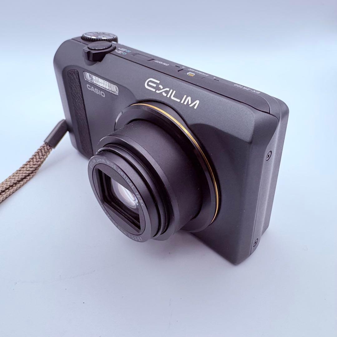 CASIO EXILIM デジタルカメラ EX-ZR100 ブラック