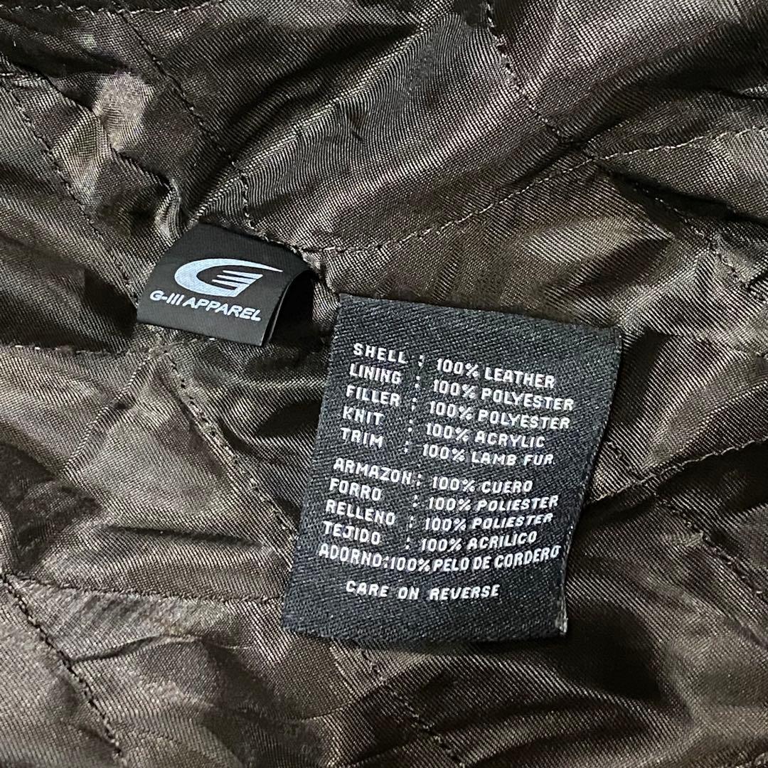 A-2 レザージャケット　エポレット無し 着画177cm フライトジャケット