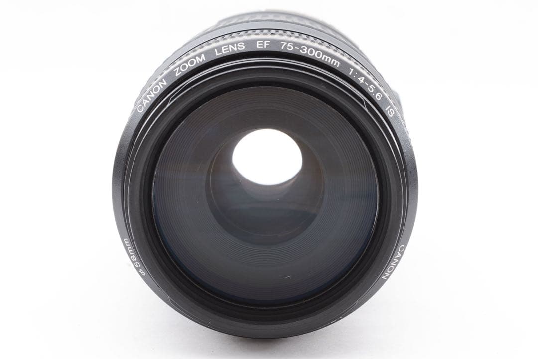 望遠レンズ Canon EF 75-300㎜F4-5.6 IS USM