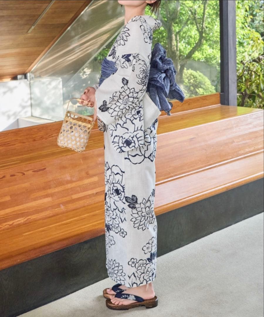 hinari × utatane浴衣セット 牡丹