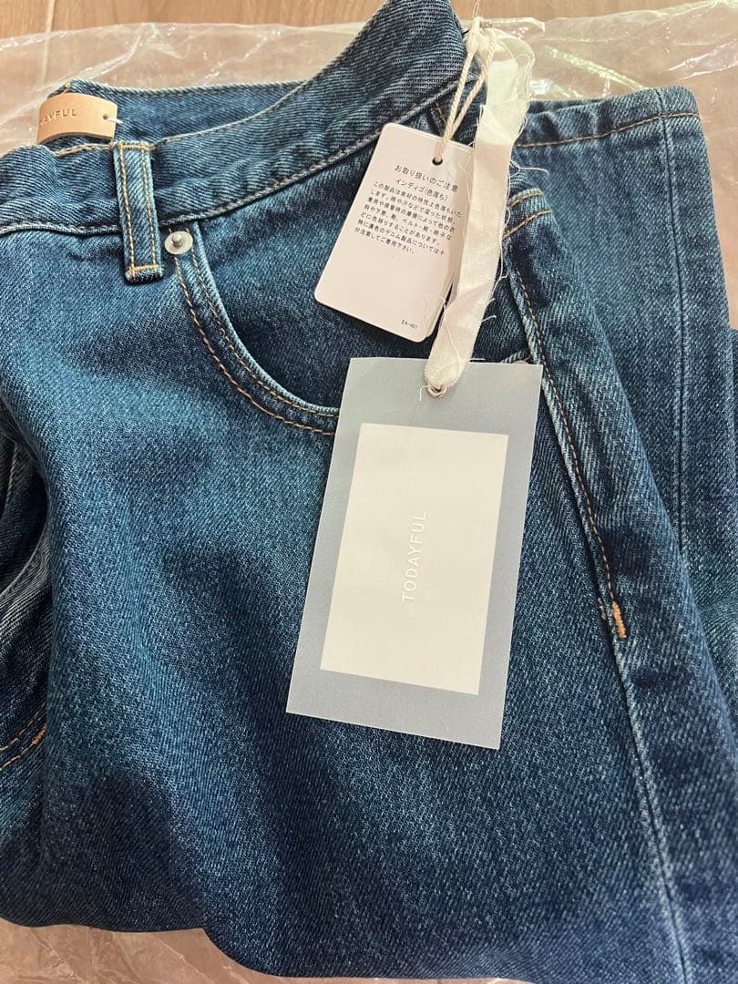 TODAYFUL Cary's Denim ブルー24