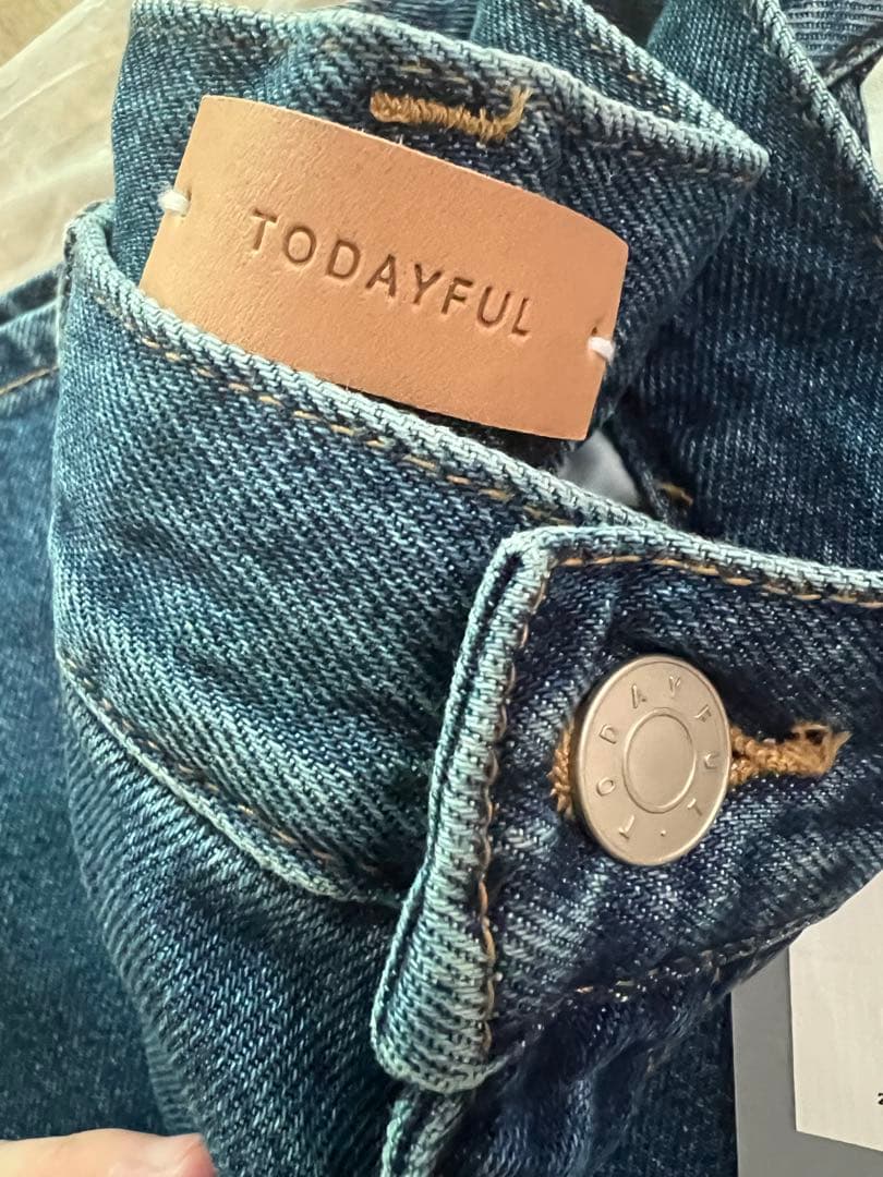 TODAYFUL Cary's Denim ブルー24