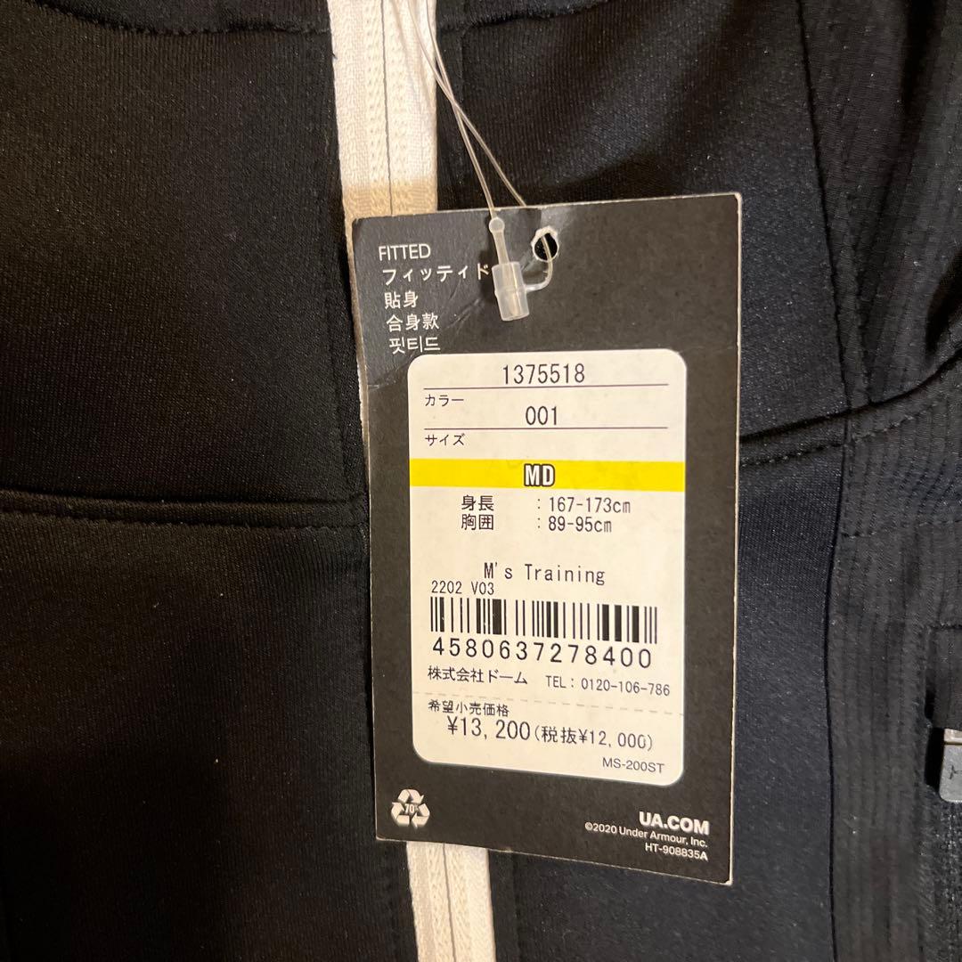 週末限定値下げ　Under Armour ジャージ上下セット MD ブラック