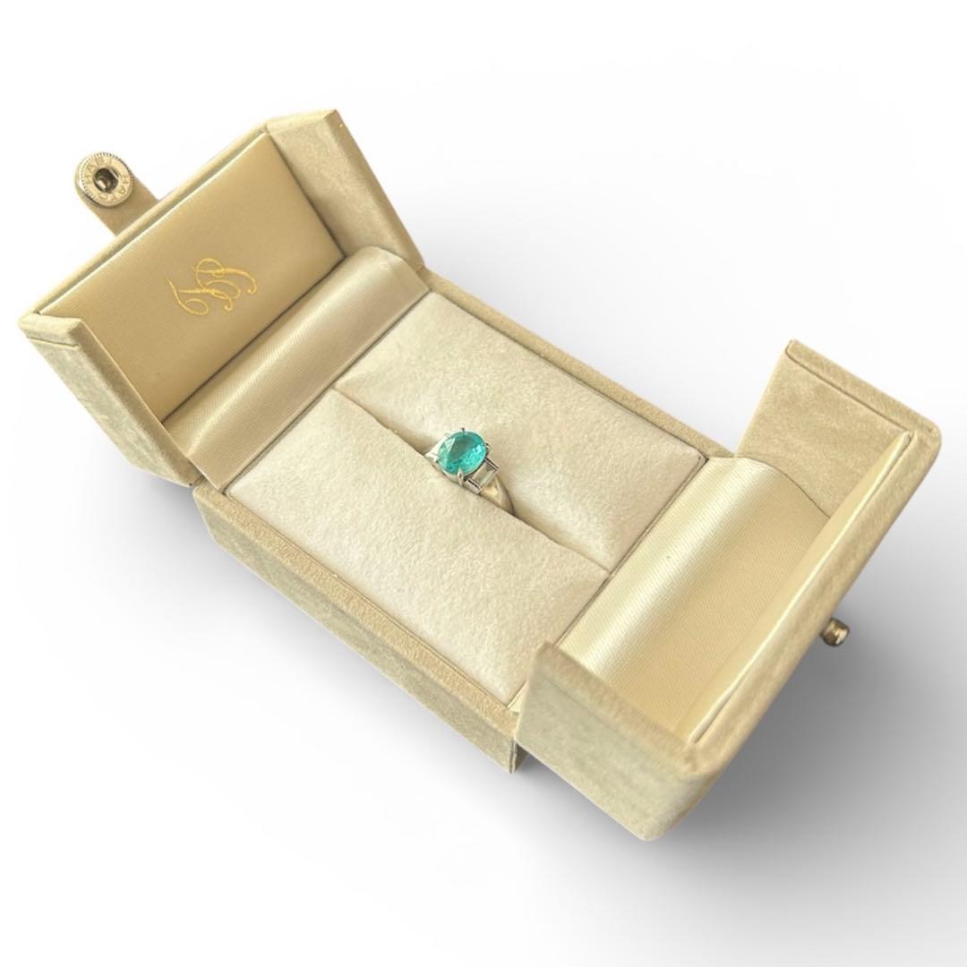 Pt900 エメラルド