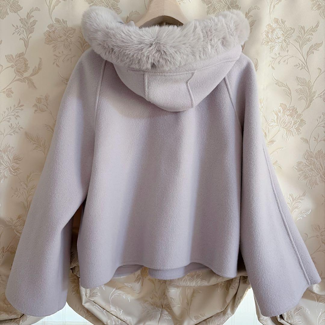 美品 大きいサイズ トゥービーシック ビジュー コート