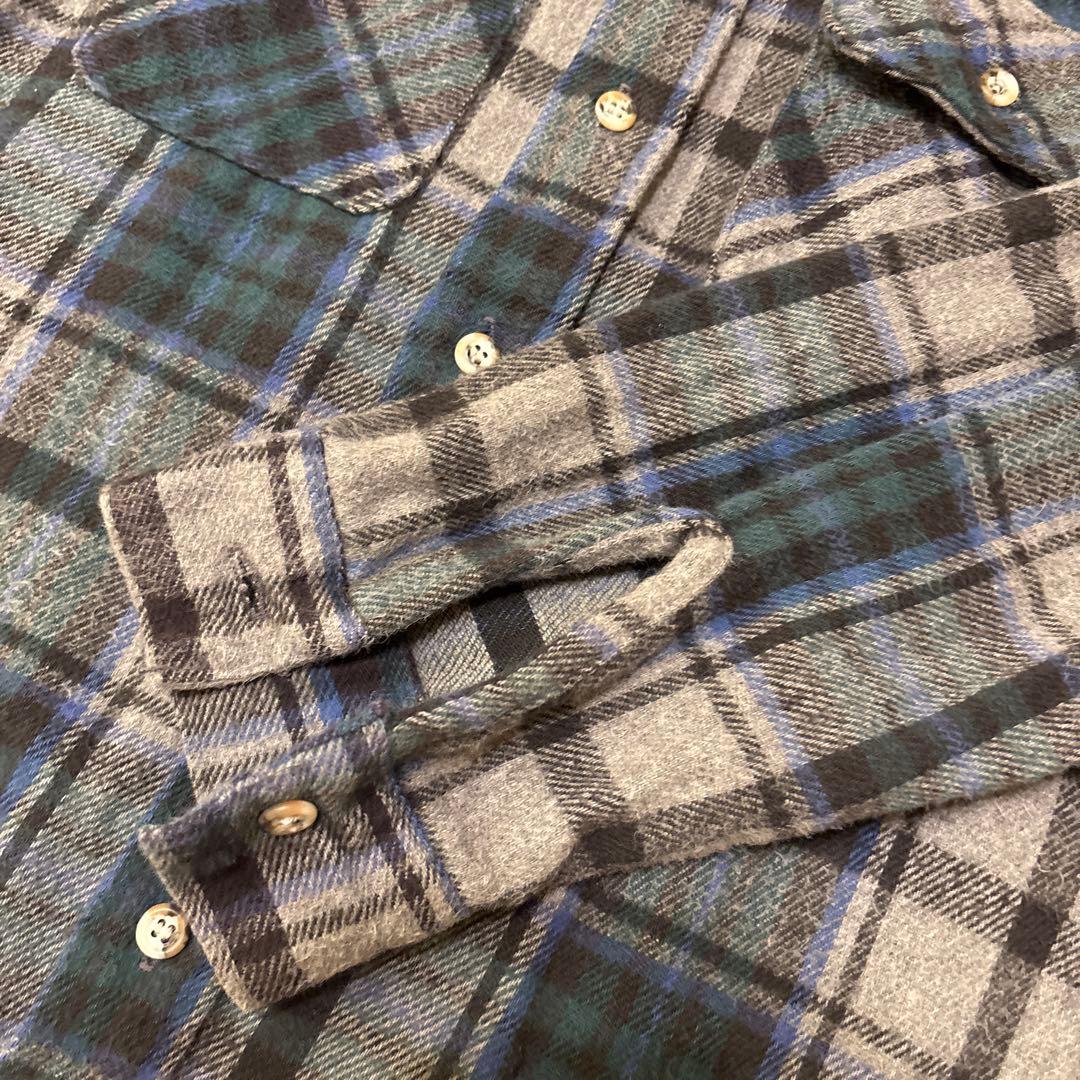 【Y】90's FIVE BROTHER ビンテージ　好配色ネルシャツ