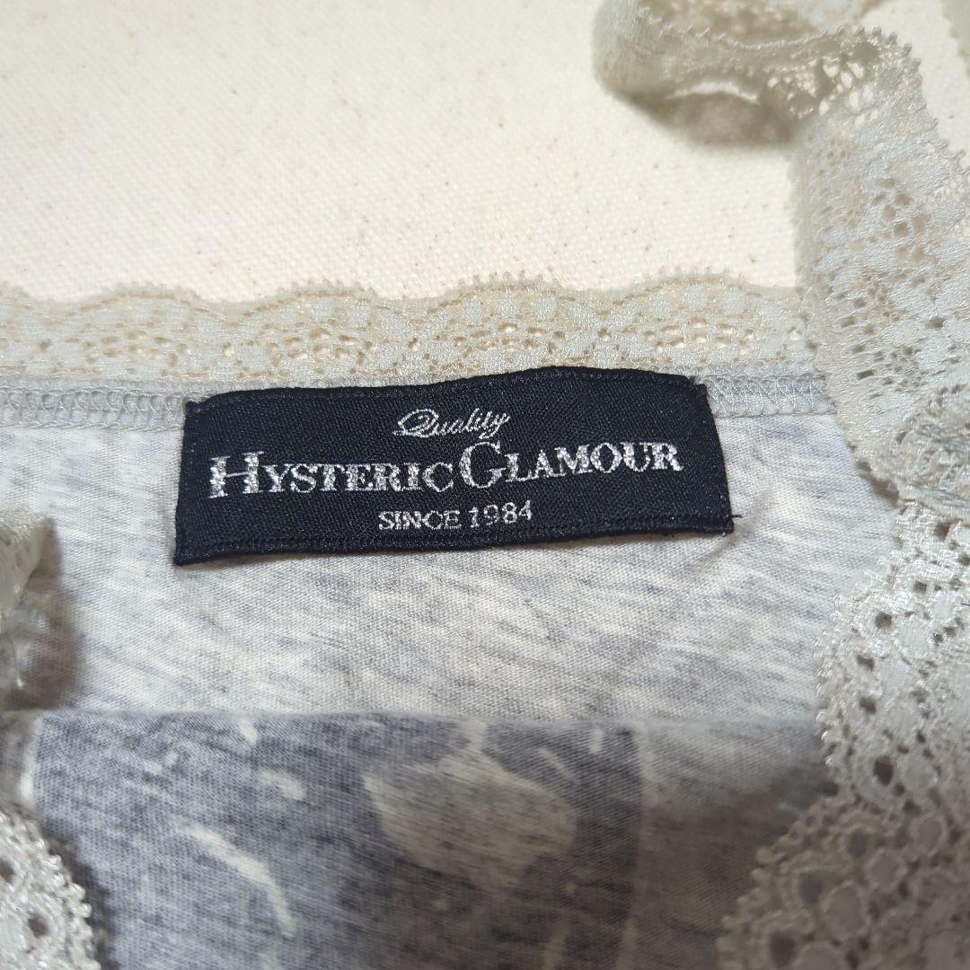 【美品♡】 ヒステリックグラマー　ヒスガールレース紐キャミソール　グレー
