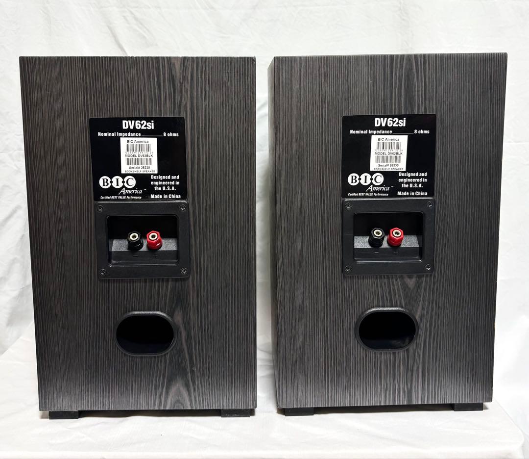 【動作確認済、同一シリアル】BIC America スピーカー DV62si