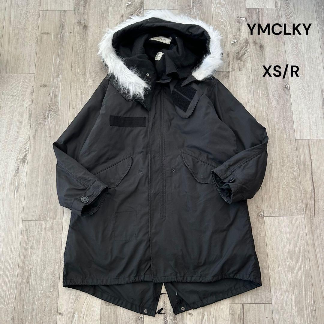 YMCLKY M65 モッズコート フィッシュテールパーカー XS 黒 ファー