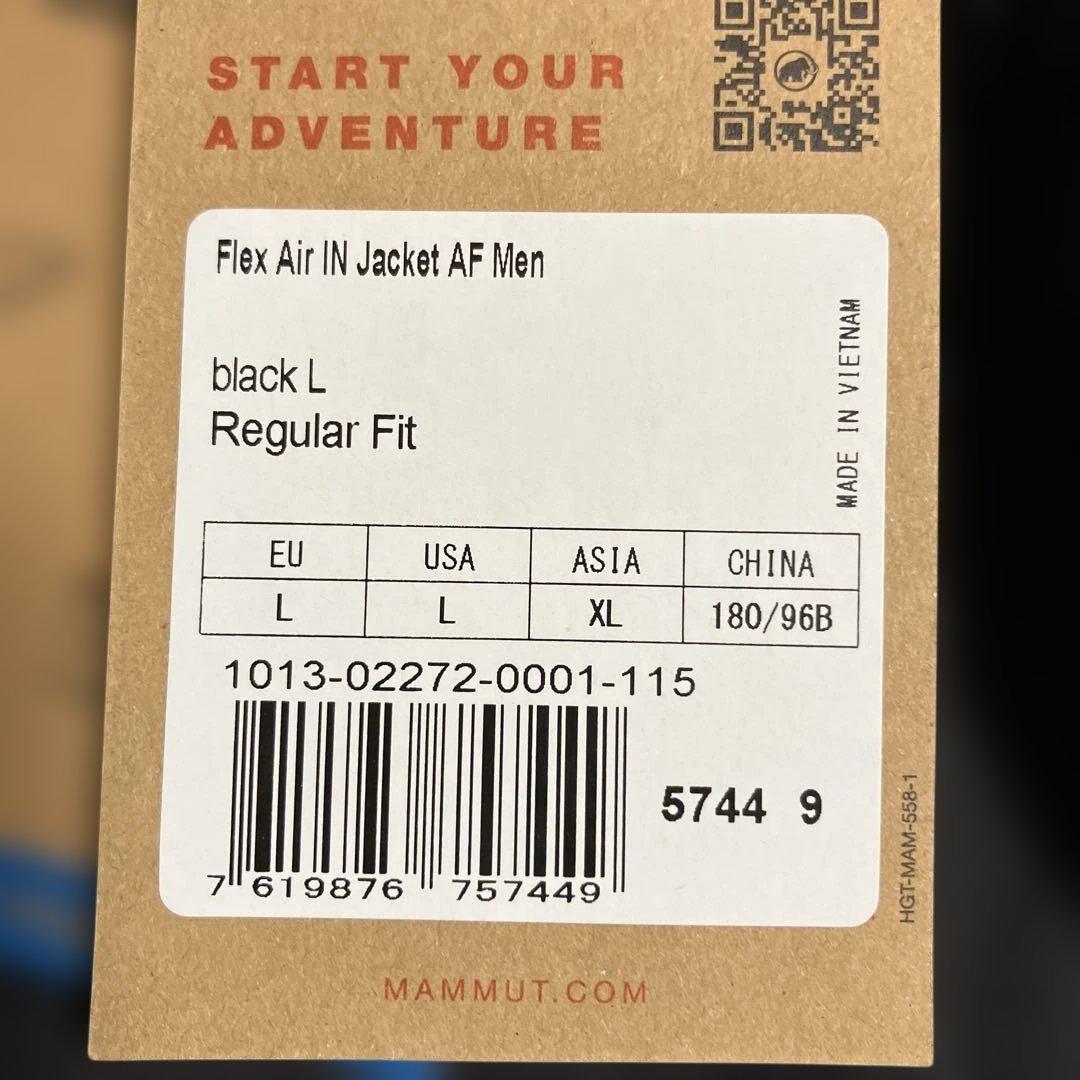 MAMMUT Flex Air IN jacket AF Men 新品美品‼️XL