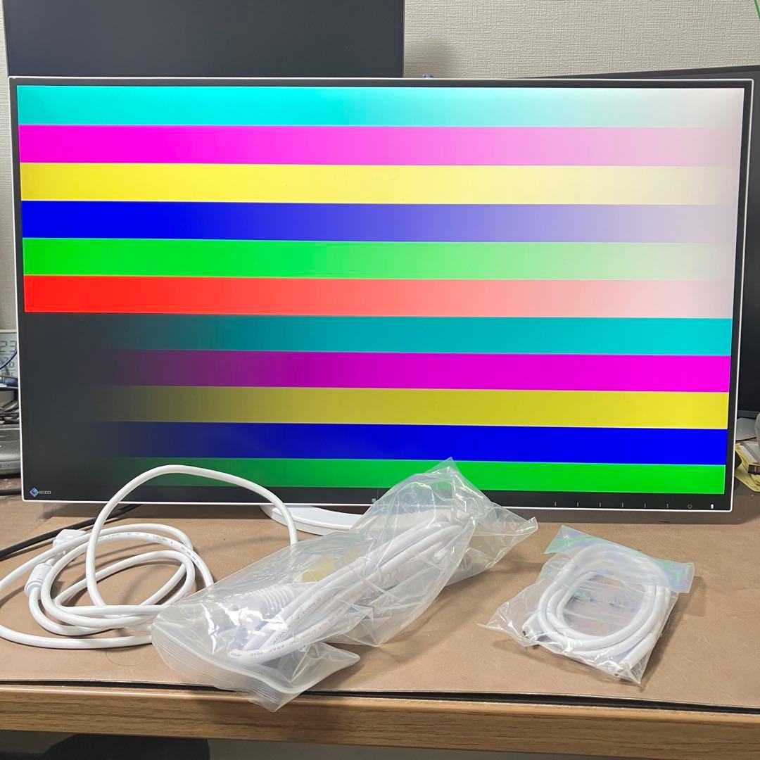美品 EIZO FlexScan EV2780 27 inch White