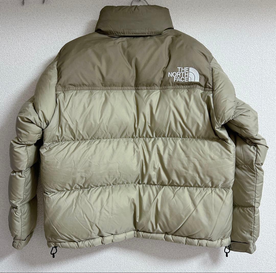 即日発送可能 ノースフェイス ショート ヌプシ ダウン ジャケット グレー M