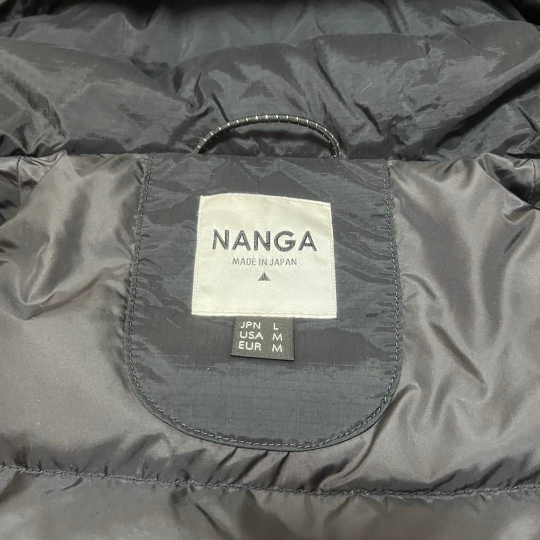NANGA ナンガ　オーロラダウンジャケット　L ブラック　日本製