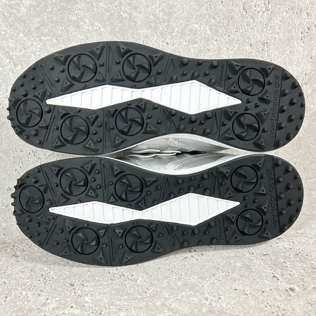 【新品】ニューバランス ゴルフ 996 レディース 24.5 シルバー ボア