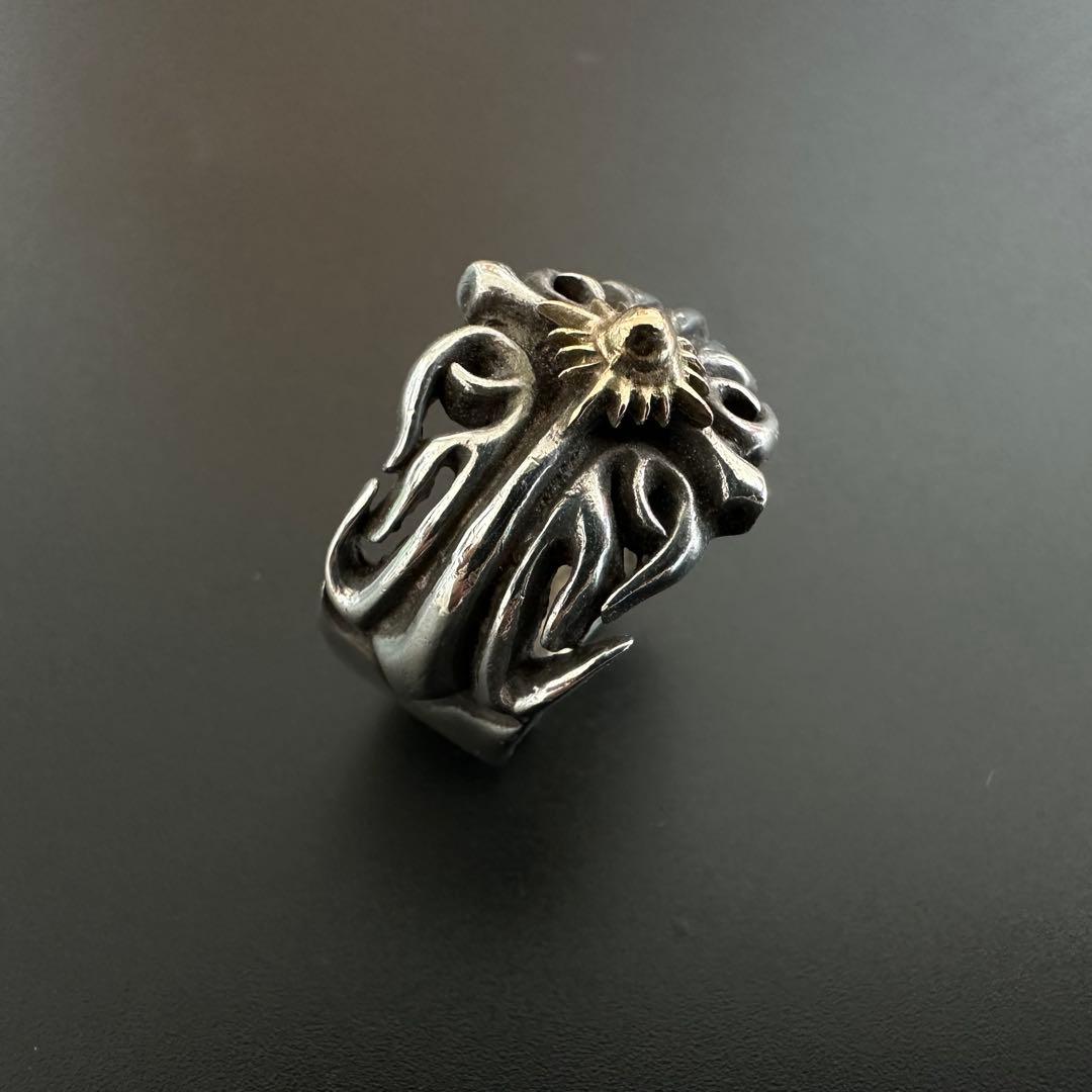 アリゾナフリーダム リング クロスモチーフ k18 19号