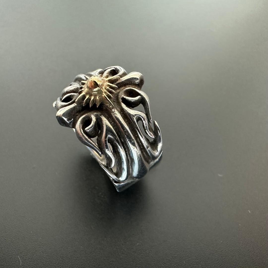 アリゾナフリーダム リング クロスモチーフ k18 19号