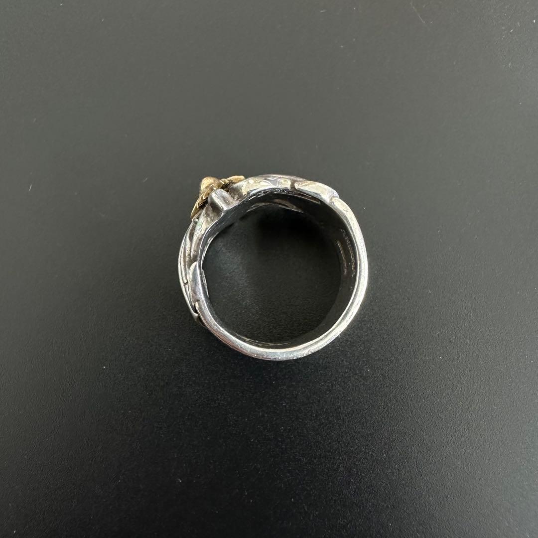 アリゾナフリーダム リング クロスモチーフ k18 19号