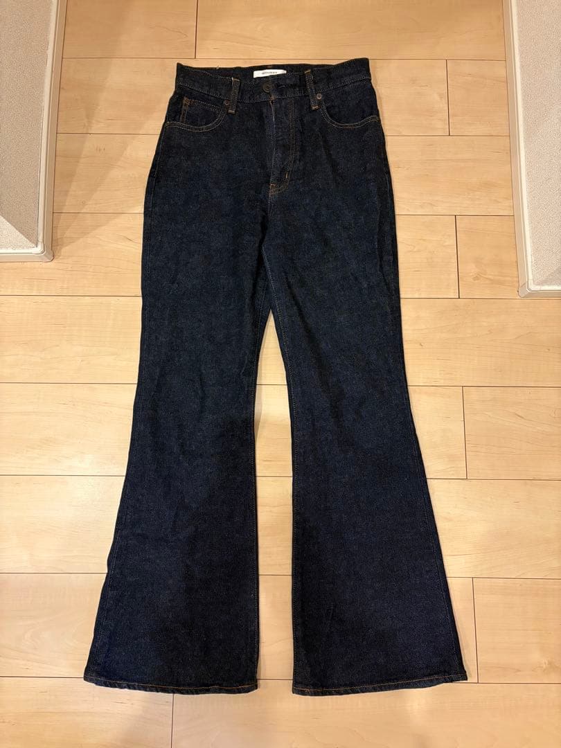 moussy mvsフレアデニム　26 【丈長め】