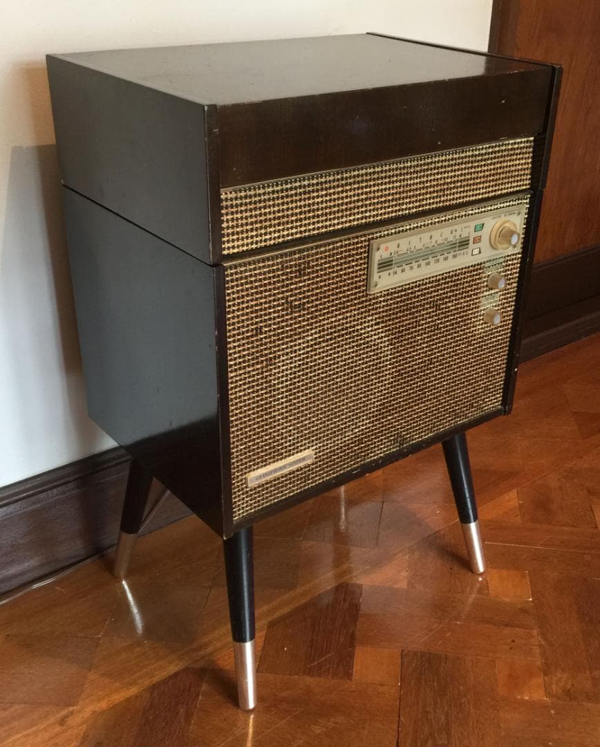 日立 真空管式ラジオ 電蓄 レコードプレーヤー SPレコード レトロ