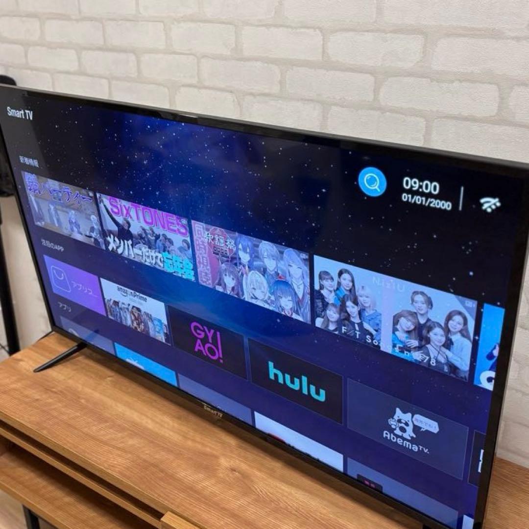 Android搭載 4K液晶テレビ SmartTV 2021年製 43型
