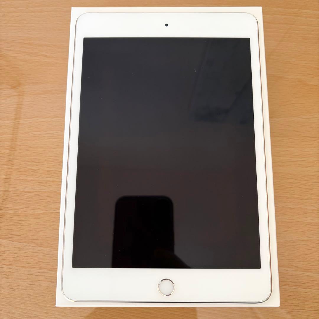 【美品】apple iPad mini4 箱付き 充電器 コード付　32GB