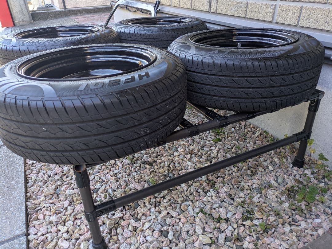 13インチ深リム加工鉄チン7J