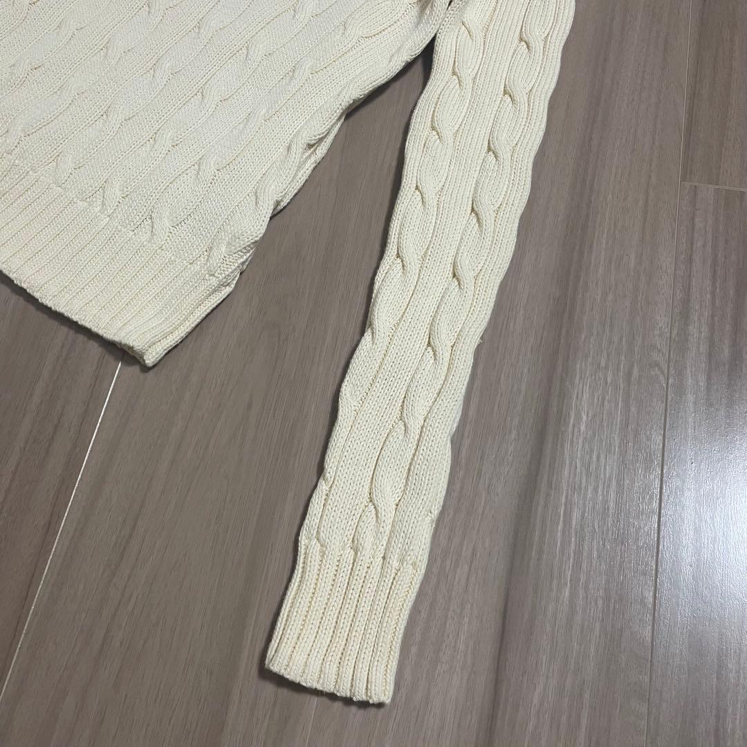 【美品】Polo Ralph Lauren アイボリー ニット XS