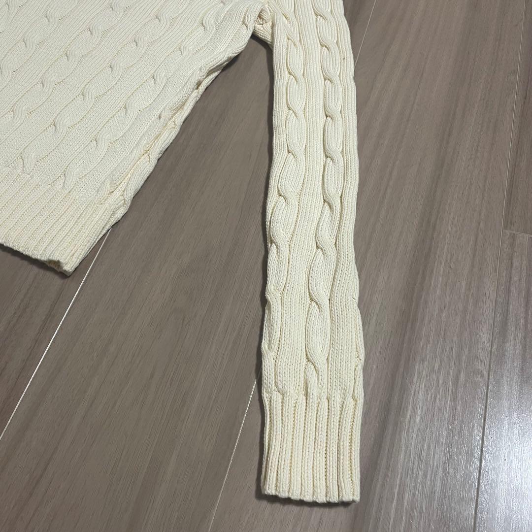 【美品】Polo Ralph Lauren アイボリー ニット XS