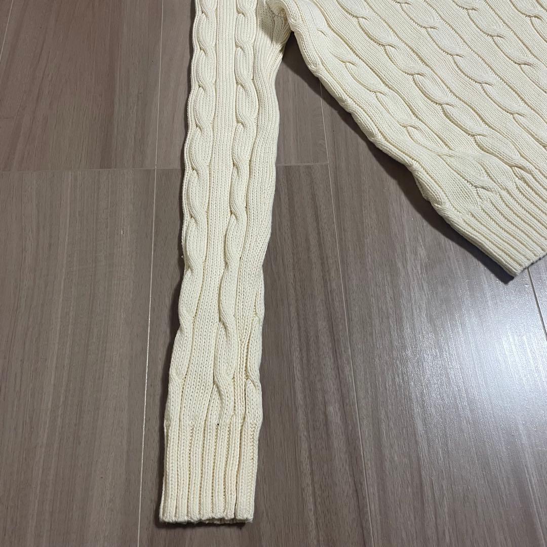 【美品】Polo Ralph Lauren アイボリー ニット XS