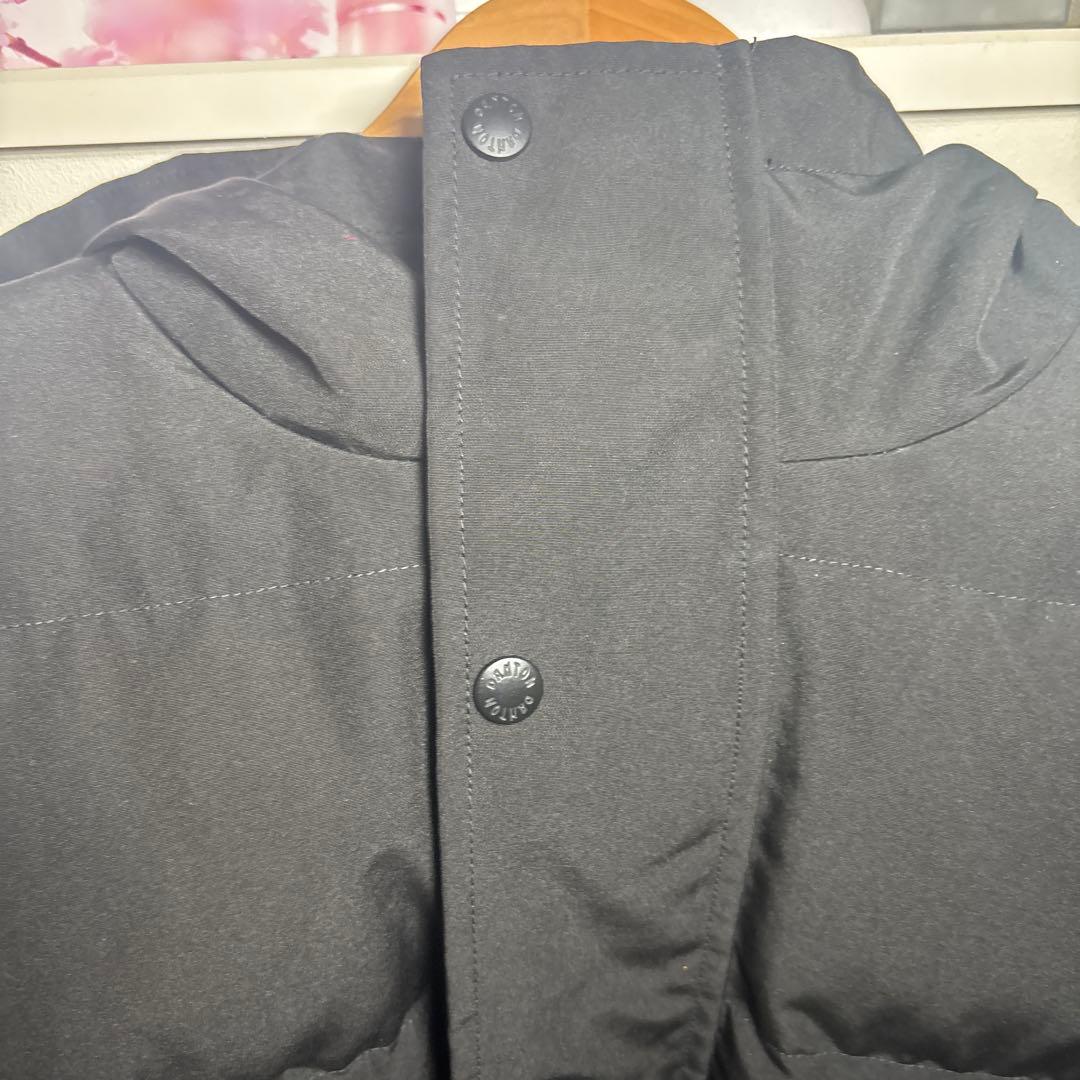 ダントン　DANTON フーデッド ダウンジャケット 黒DT-A0008 XS