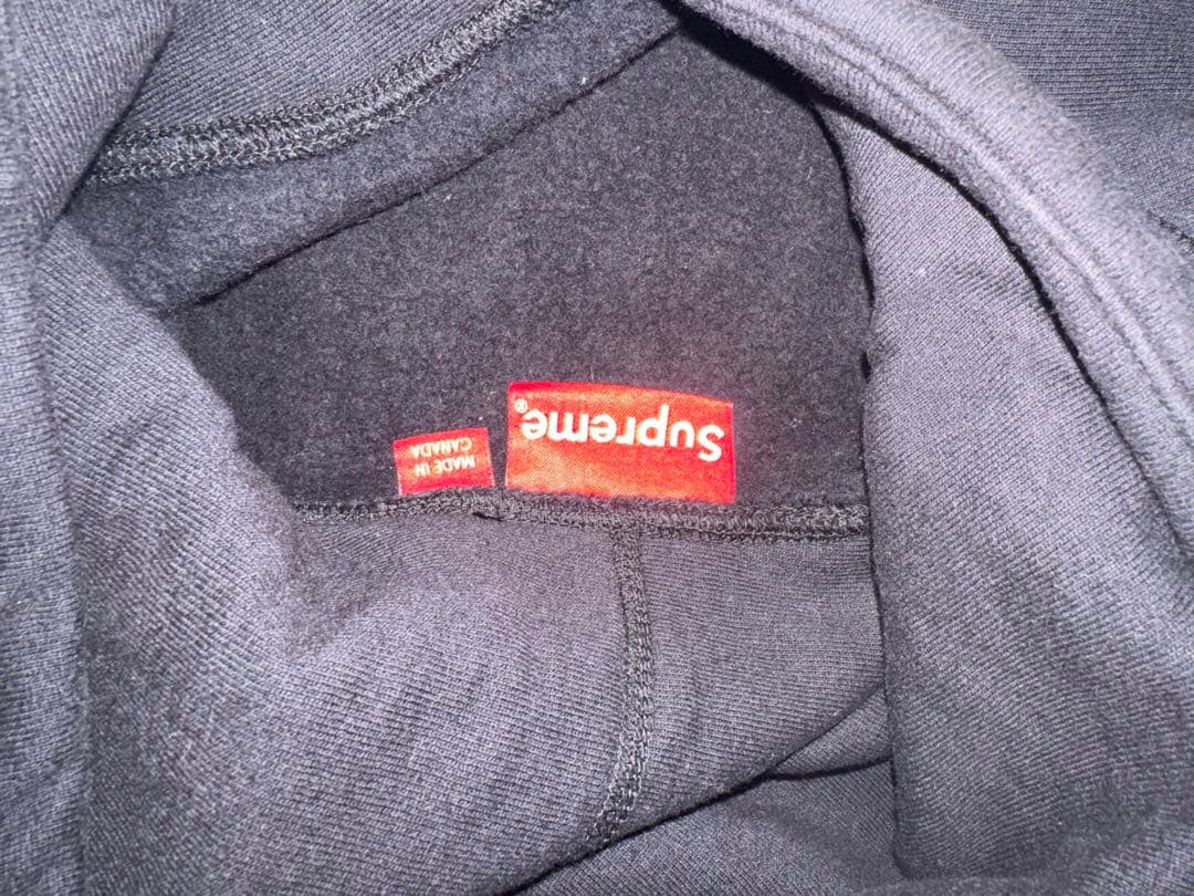 Supreme XL Cross Box Logo Hooded ブラック