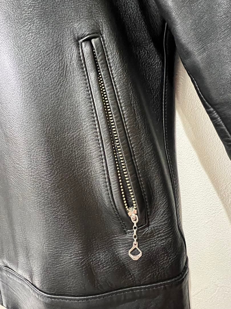 美品WACKO MARIA シングル ライダースジャケット 牛革 本革日本製