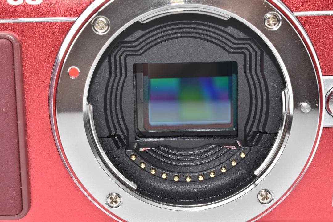 オリンパス OLYMPUS PEN E-PM2 レッド ボディ