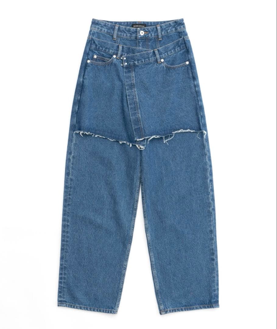 MAISON SPECIAL ラップデニム