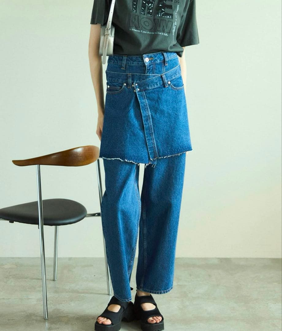 MAISON SPECIAL ラップデニム