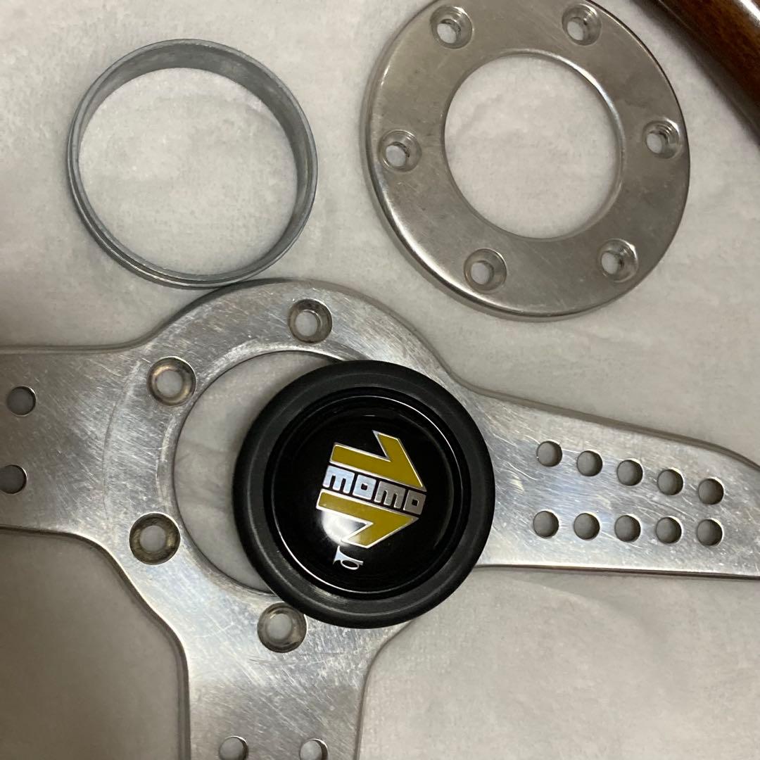 MOMO ウッドステアリング　φ35 350mm 03-93 19470