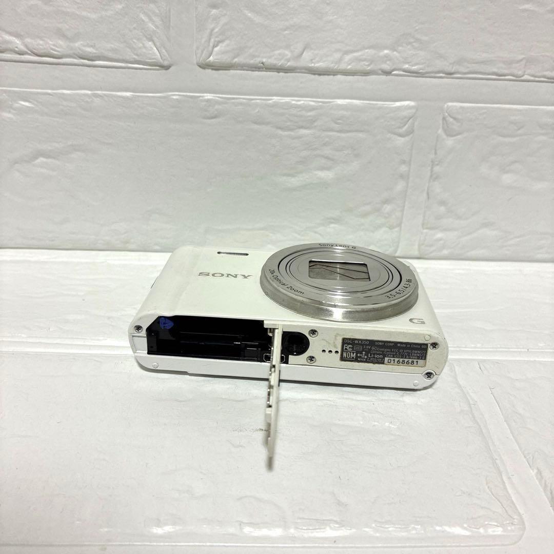 ソニー SONY コンパクト デジタルカメラ DSC-WX350 ホワイト