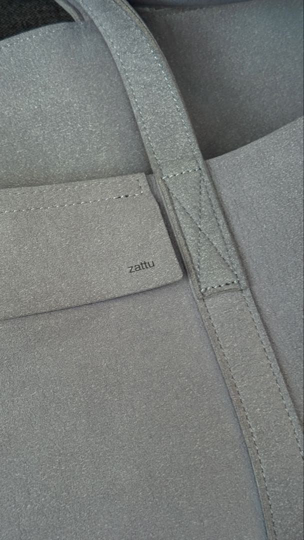 zattu ビッグトートバッグ BICMACS ビックマックス　スレートグレー