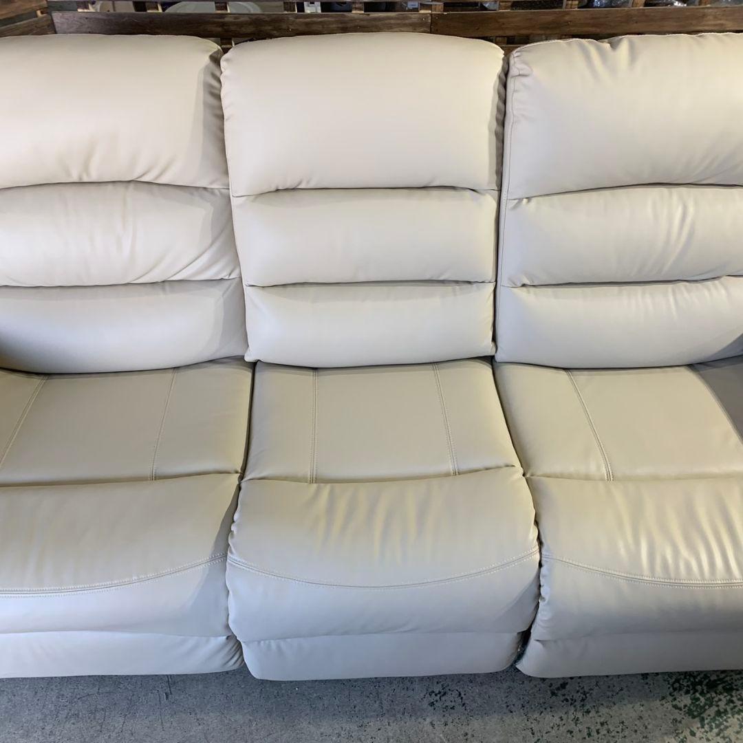 J853 NITORI N リクライニング ソファ 3人掛け