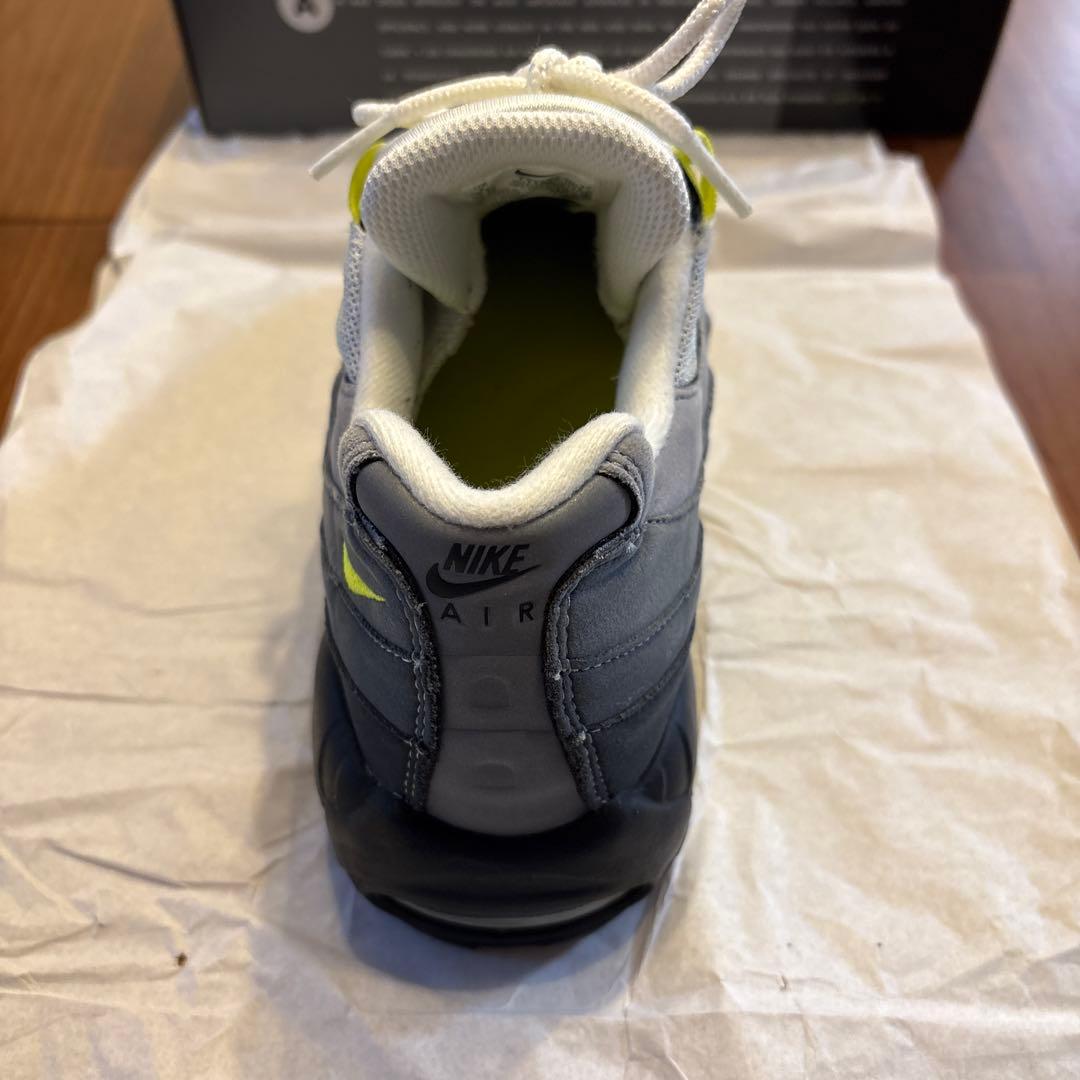 靴 Nike Air Max 95 OG Neon Yellow 2020 25cm