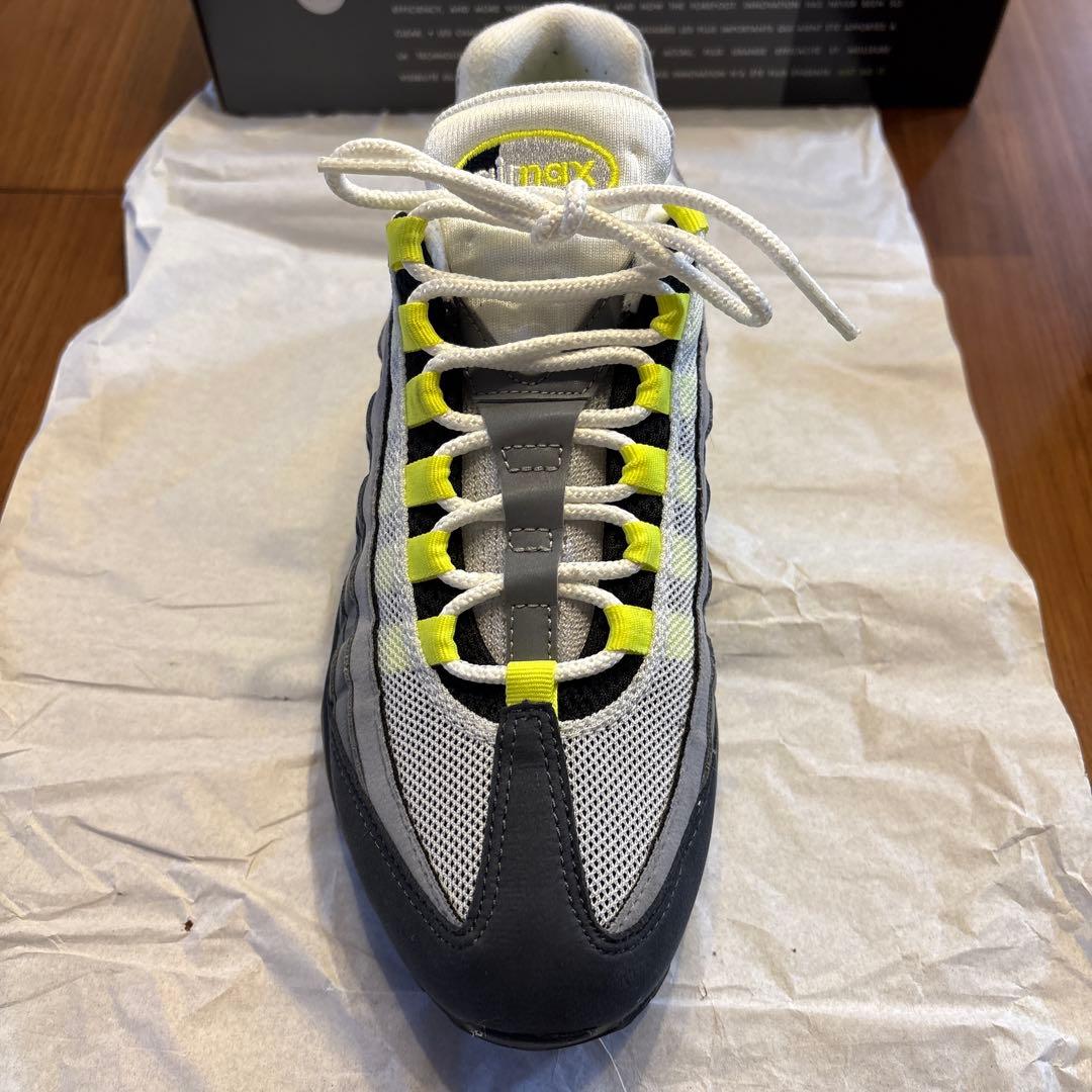 靴 Nike Air Max 95 OG Neon Yellow 2020 25cm