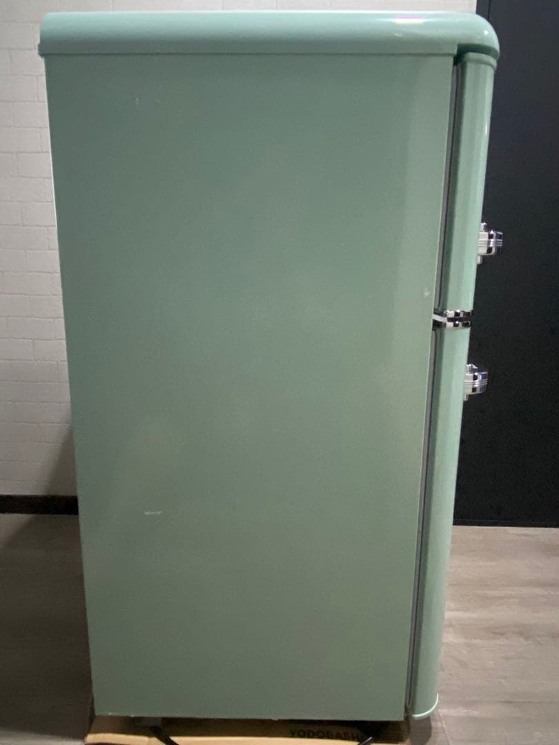 アイリスオーヤマ ノンフロン冷凍冷蔵庫 ライトグリーン 2022年製 81L